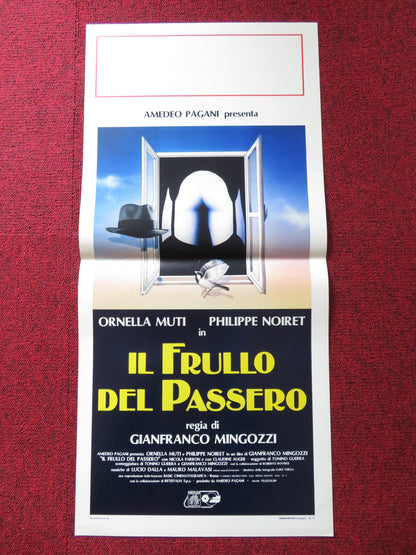 THE SPARROW'S FLUTTERING ITALIAN LOCANDINA POSTER ORNELLA MUTI P. NOIRET 1988