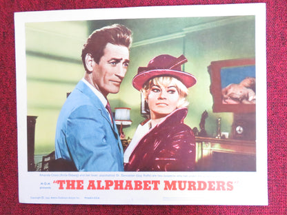 THE ALPHABET MURDERS US LOBBY CARD FULL SET TONY RANDALL ANITA EKBERG 1965