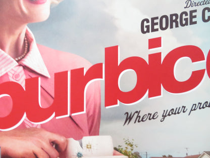 SUBURBICON UK QUAD (30"x 40") ROLLED POSTER MATT DAMON JULIANNE MOORE 2017