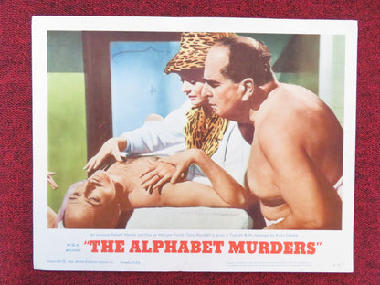 THE ALPHABET MURDERS US LOBBY CARD FULL SET TONY RANDALL ANITA EKBERG 1965