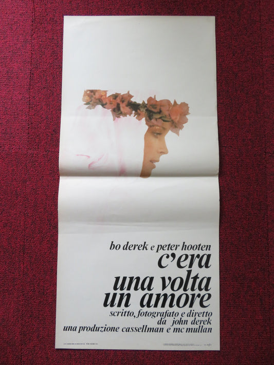 C'ERA UNA VOLTA UN AMORE ITALIAN LOCANDINA POSTER BO DEREK PETER HOOTEN 1981