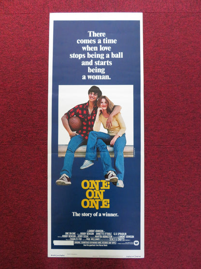 ONE ON ONE US INSERT (14"x 36") POSTER ROBBY BENSON ANNETTE O'TOOLE 1977