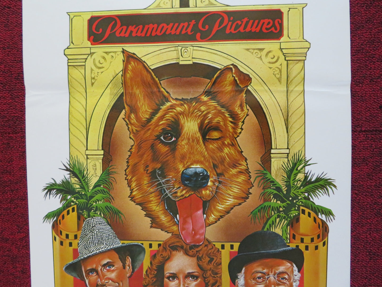 WON TON TON : THE DIG WHO SAVED HOLLYWOOD US INSERT (14"x 36") POSTER DERN 1976