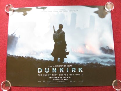 DUNKIRK UK QUAD ROLLED POSTER FIONN WHITEHEAD DAMIEN BONNARD 2017