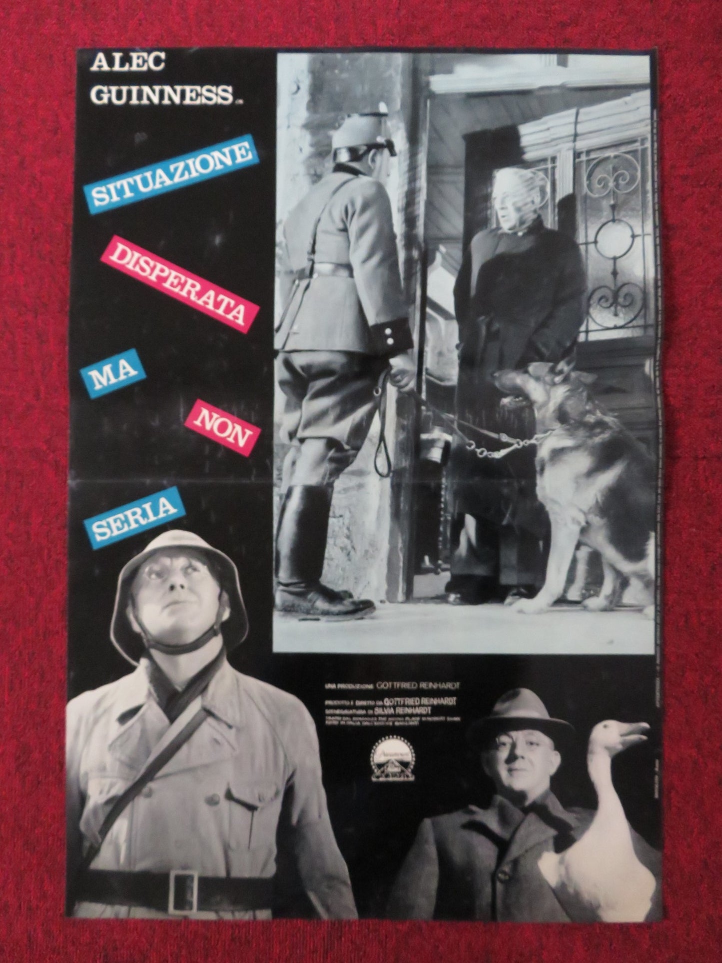 SITUATION HOPELESS - BUT NOT SERIOUS -  F ITALIAN FOTOBUSTA POSTER REDFORD 1965