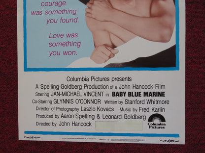 BABY BLUE MARINE US INSERT (14"x 36") POSTER JAN-MICHAEL VINCENT 1976