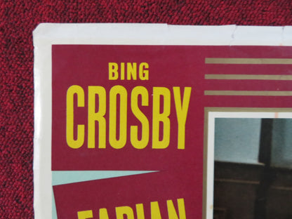 IN DUE E' UN' ALTRA COSA ITALIAN FOTOBUSTA POSTER BING CROSBY FABIAN 1960