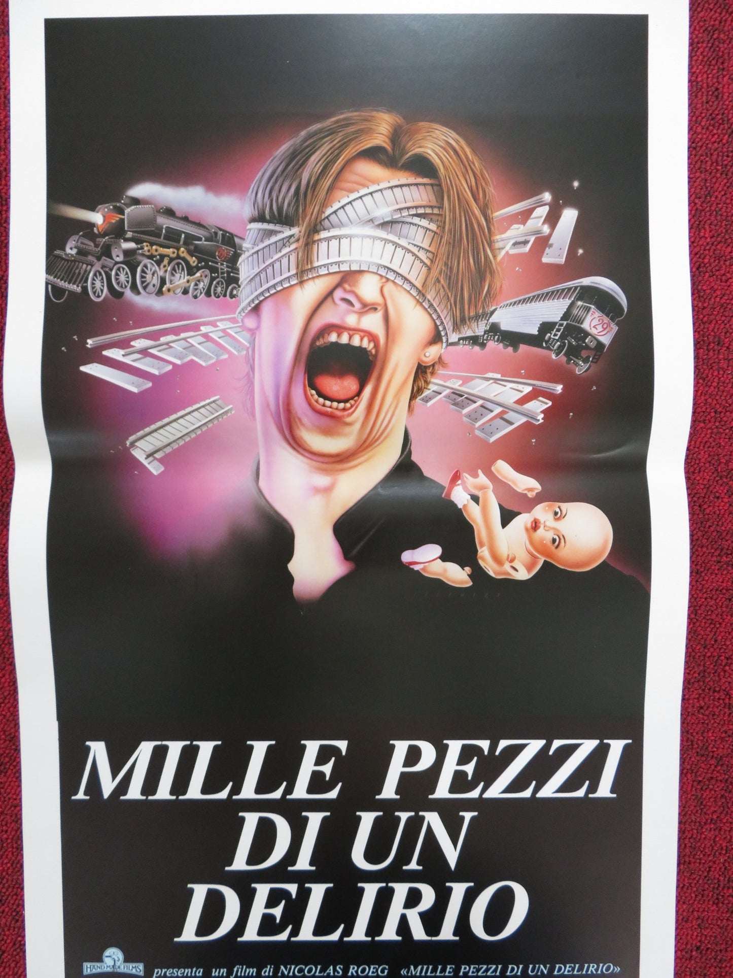 MILLE PEZZI DI UN DELIRIO ITALIAN LOCANDINA POSTER GARY OLDMAN LLOYD 1988