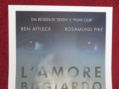 GONE GIRL ITALIAN LOCANDINA POSTER BEN AFFLECK ROSAMUND PIKE 2014