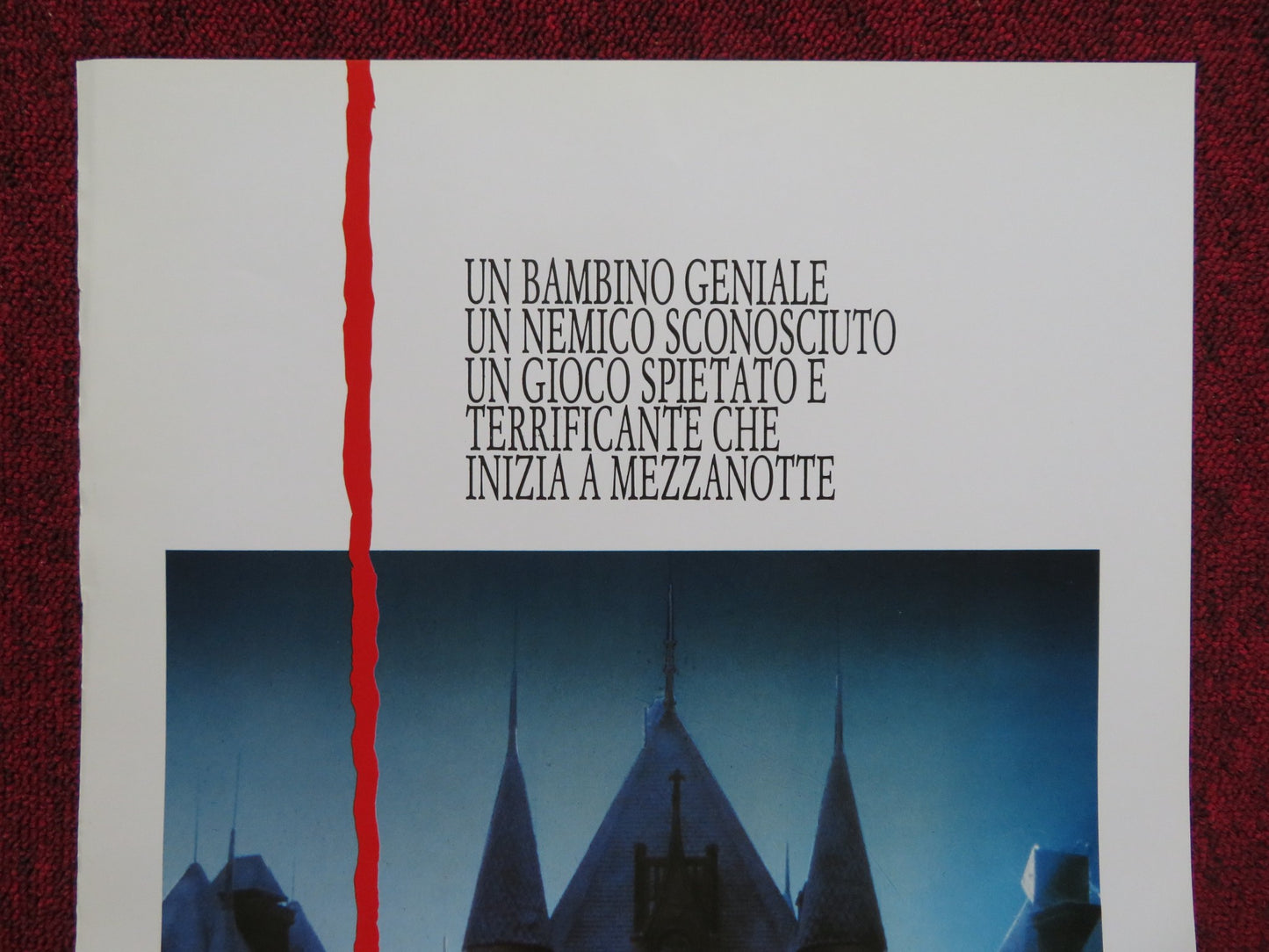 DEADLY GAMES ITALIAN LOCANDINA POSTER BRIGITTE FOSSEY LOUIS DUCREUX 1990