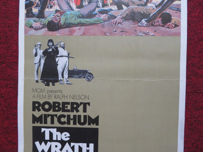 THE WRATH OF GOD US INSERT (14"x 36") POSTER ROBERT MITCHUM FRANK LANGELLA 1972