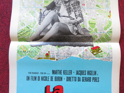 LA PENDOLARE ITALIAN LOCANDINA POSTER MARTHE KELLER JACQUES HIGELIN 1973