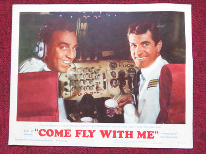 COME FLY WITH ME US LOBBY CARD FULL SET HUGH O'BRIAN PAMELA TIFFIN 1963