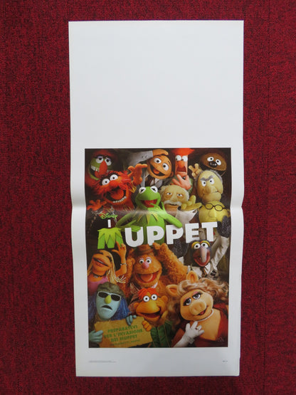 THE MUPPETS ITALIAN LOCANDINA POSTER DISNEY JASON SEGAL AMY ADAMS 2011