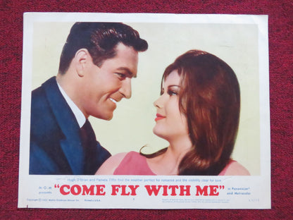 COME FLY WITH ME US LOBBY CARD FULL SET HUGH O'BRIAN PAMELA TIFFIN 1963