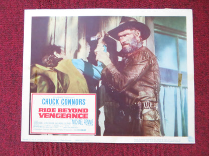 RIDE BEYOND VENGEANCE US LOBBY CARD FULL SET CHUCK CONNORS MICHAEL RENNIE 1966