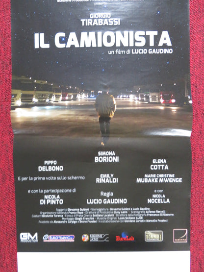 IL CAMIONISTA ITALIAN LOCANDINA POSTER SIMONA BORIONI PIPPO DELBONO 2016