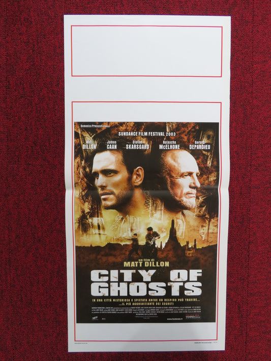 CITY OF GHOSTS ITALIAN LOCANDINA POSTER MATT DILLON JAMES CAAN 2003