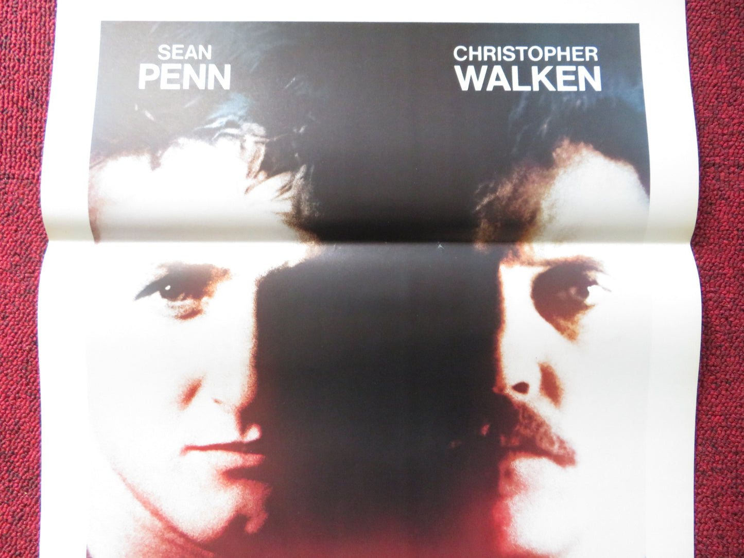 AT CLOSE RANGE ITALIAN LOCANDINA POSTER SEAN PENN CHRISTOPHER WALKEN 1986