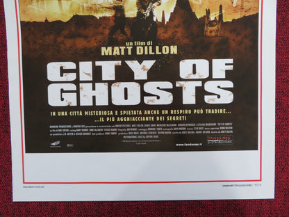 CITY OF GHOSTS ITALIAN LOCANDINA POSTER MATT DILLON JAMES CAAN 2003