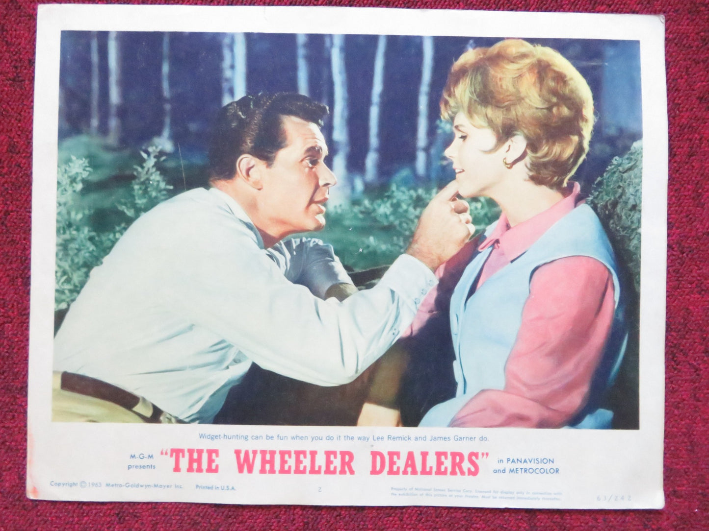 THE WHEELERS DEALERS US LOBBY CARD FULL SET JAMES GARNER LEE REMICK 1963