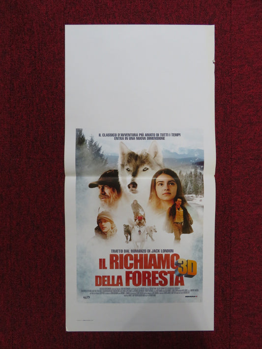 CALL OF THE WILD 3D ITALIAN LOCANDINA POSTER CHRISTOPHER LLOYD ARIEL GADE 2009