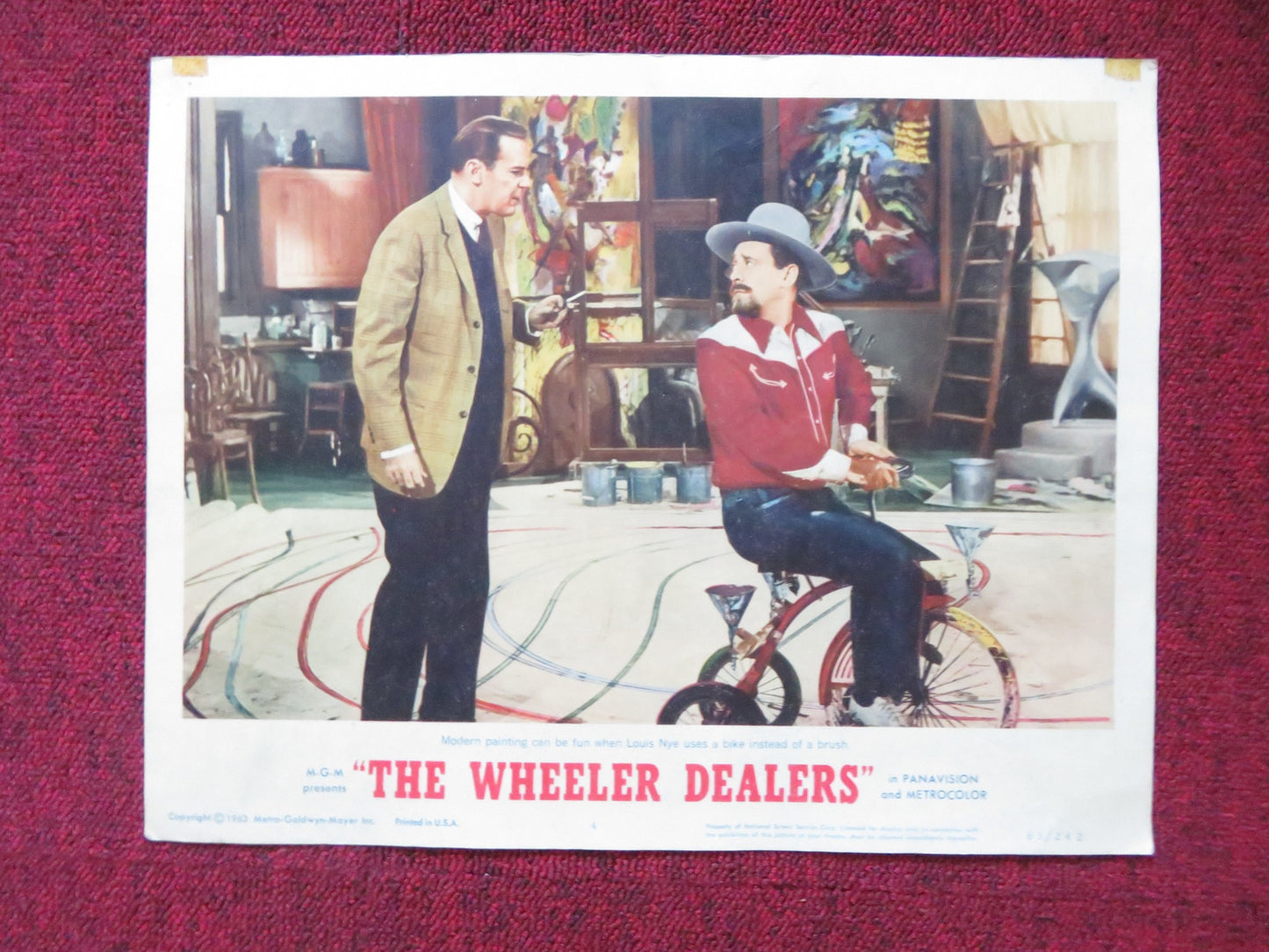 THE WHEELERS DEALERS US LOBBY CARD FULL SET JAMES GARNER LEE REMICK 1963