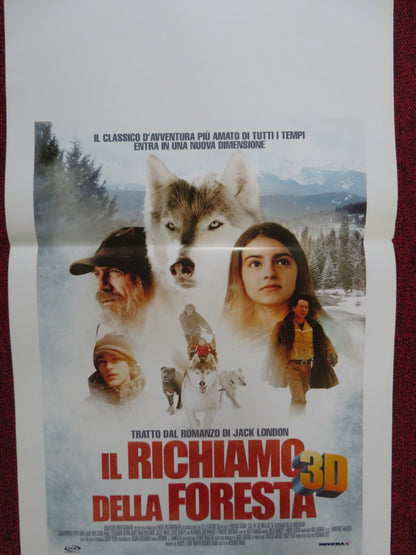 CALL OF THE WILD 3D ITALIAN LOCANDINA POSTER CHRISTOPHER LLOYD ARIEL GADE 2009