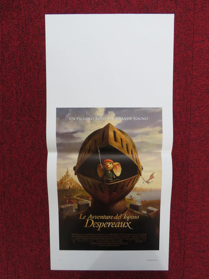 THE TALE OF DESPEREAUX ITALIAN LOCANDINA POSTER MATTHEW BRODERICK HOFFMAN 2008