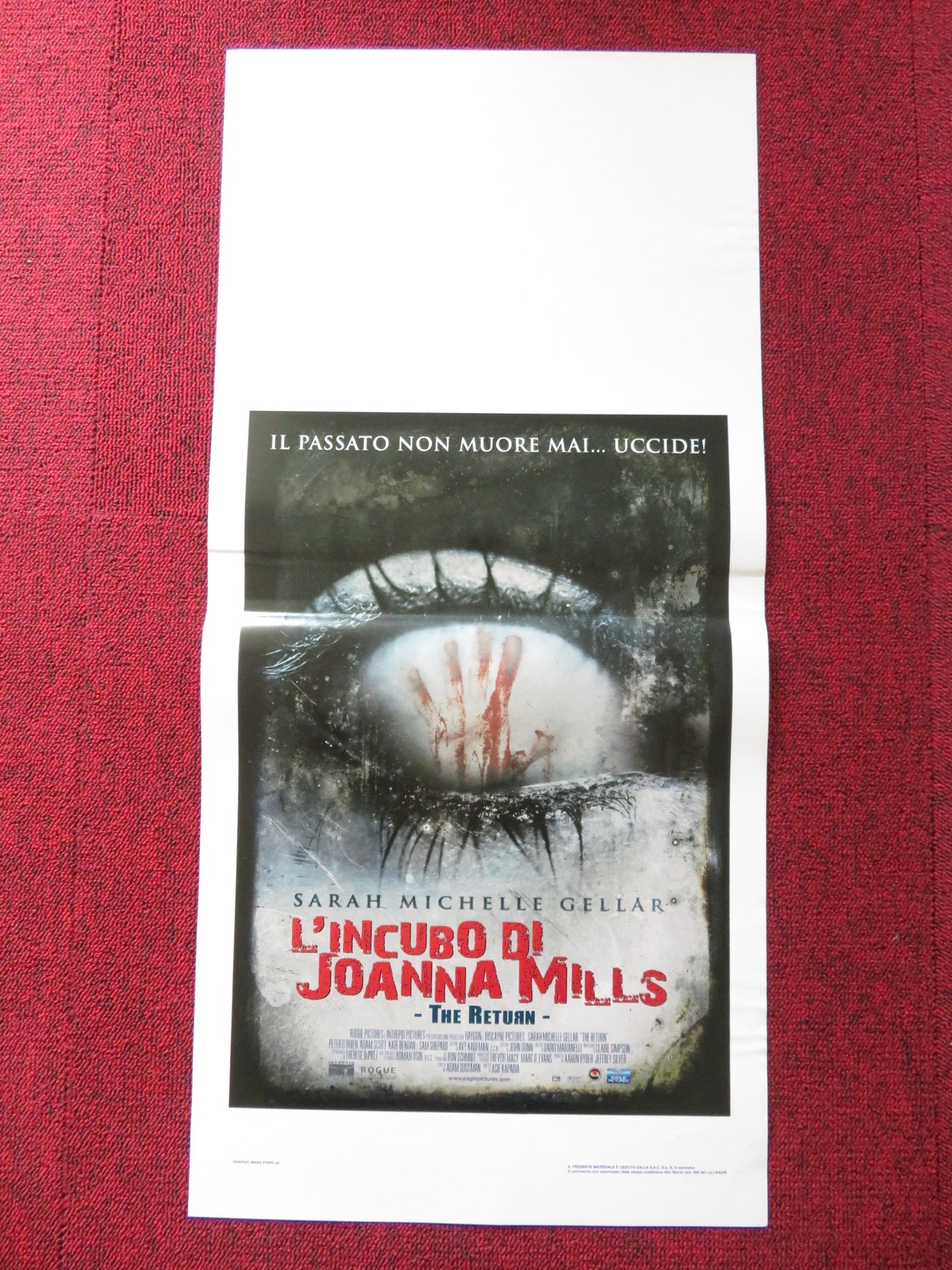 L'INCUBO DI JOANNA MILLS / THE RETURN ITALIAN LOCANDINA POSTER 2005