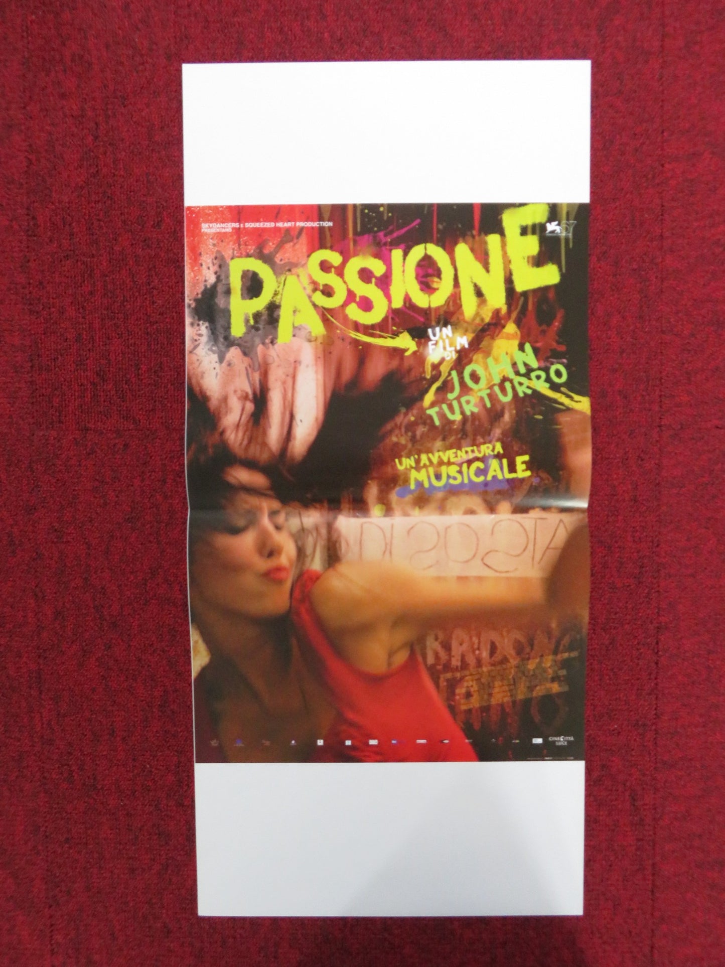 PASSIONE ITALIAN LOCANDINA POSTER JOHN TURTURRO MAX CASELLA 2010