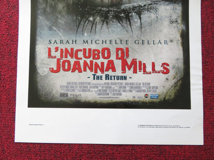 L'INCUBO DI JOANNA MILLS / THE RETURN ITALIAN LOCANDINA POSTER 2005