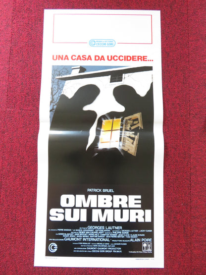 OMBRE SUI MURI ITALIAN LOCANDINA POSTER PATRICK BRUEL ANNE BROCHET 1988