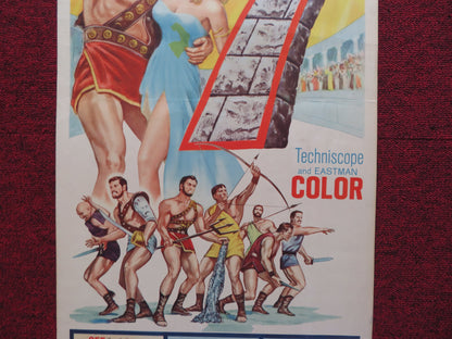 GLADIATORS 7 US INSERT (14"x 36") POSTER RICHARD HARRISON 1963