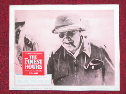 THE FINEST HOURS US LOBBY CARD FULL SET ORSON WELLES WINSTON CHURCHILL 1964