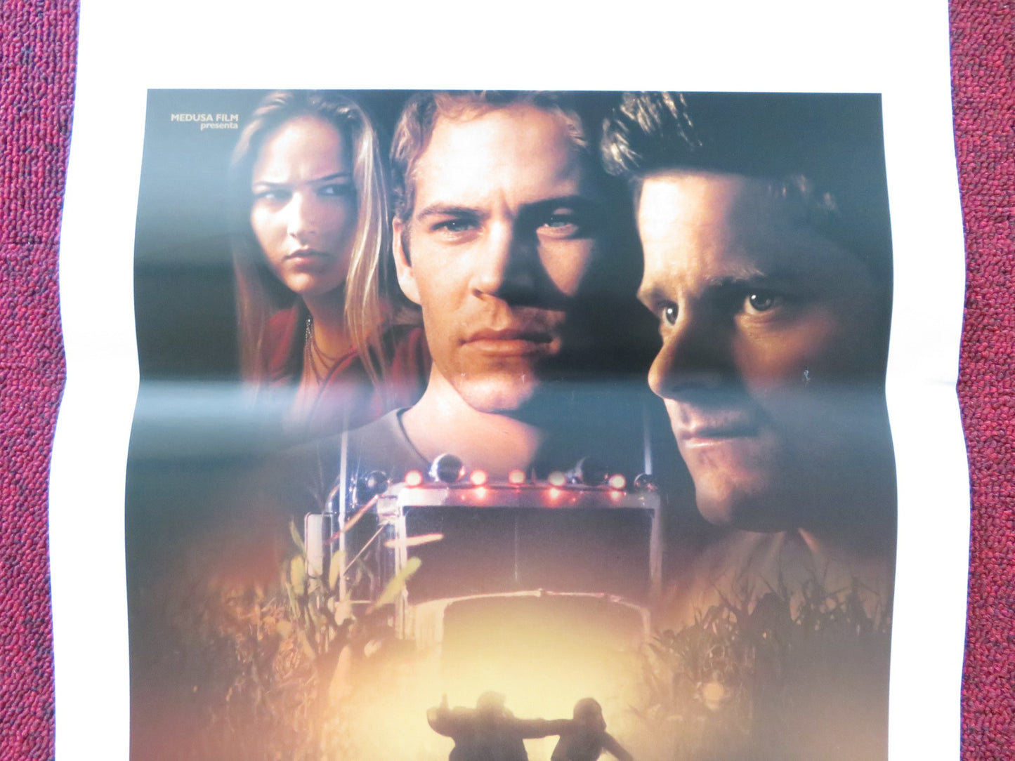 ROADKILL ITALIAN LOCANDINA POSTER STEVE ZAHN PAUL WALKER 2001