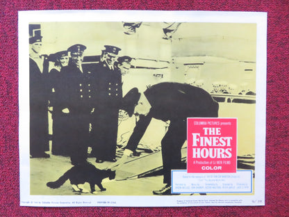 THE FINEST HOURS US LOBBY CARD FULL SET ORSON WELLES WINSTON CHURCHILL 1964