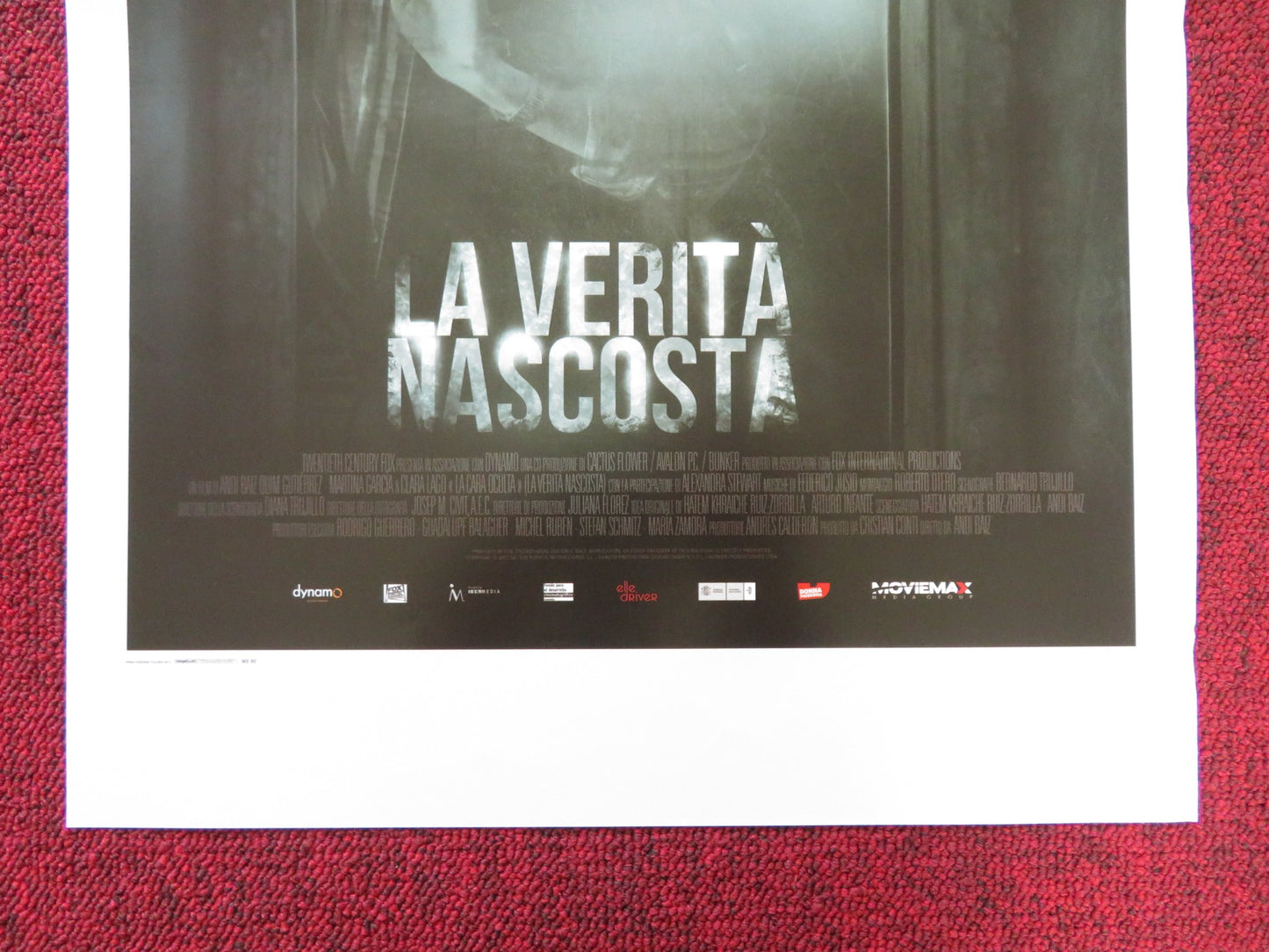 LA VERITA NASCOSTA ITALIAN LOCANDINA POSTER QUIM GUTIERREZ MARTINA GARCIA 2011