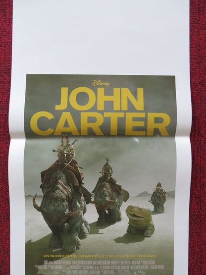 JOHN CARTER ITALIAN LOCANDINA POSTER DISNEY TAYLOR KITSCH LYNN COLLINS 2012