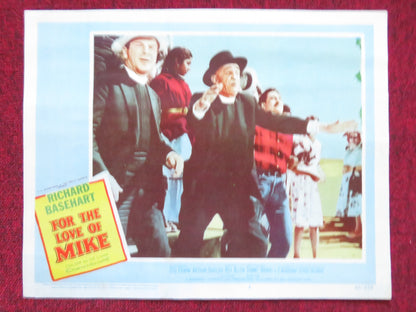 FOR THE LOVE OF MIKE US LOBBY CARD FULL SET RICHARD BASEHEART STUARY ERWIN 1960