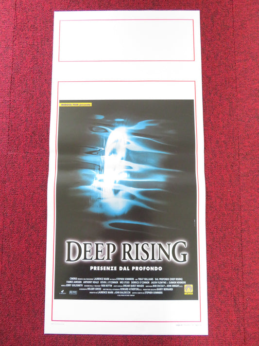 DEEP RISING ITALIAN LOCANDINA POSTER TREAT WILLIAMS FAMKE JANSSEN 1998