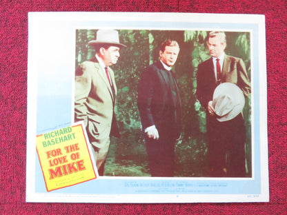 FOR THE LOVE OF MIKE US LOBBY CARD FULL SET RICHARD BASEHEART STUARY ERWIN 1960