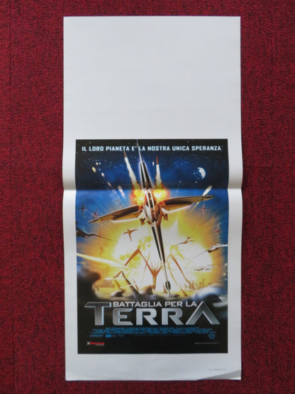 BATTLE FOR TERRA ITALIAN LOCANDINA POSTER CHAD ALLEN ROSANNA ARQUETTE 2007