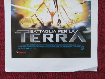 BATTLE FOR TERRA ITALIAN LOCANDINA POSTER CHAD ALLEN ROSANNA ARQUETTE 2007