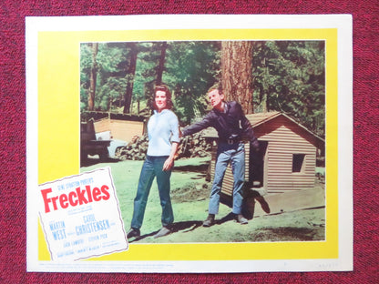 FRECKLES US LOBBY CARD FULL SET MARTIN WEST CAROL CHRISTENSEN 1960