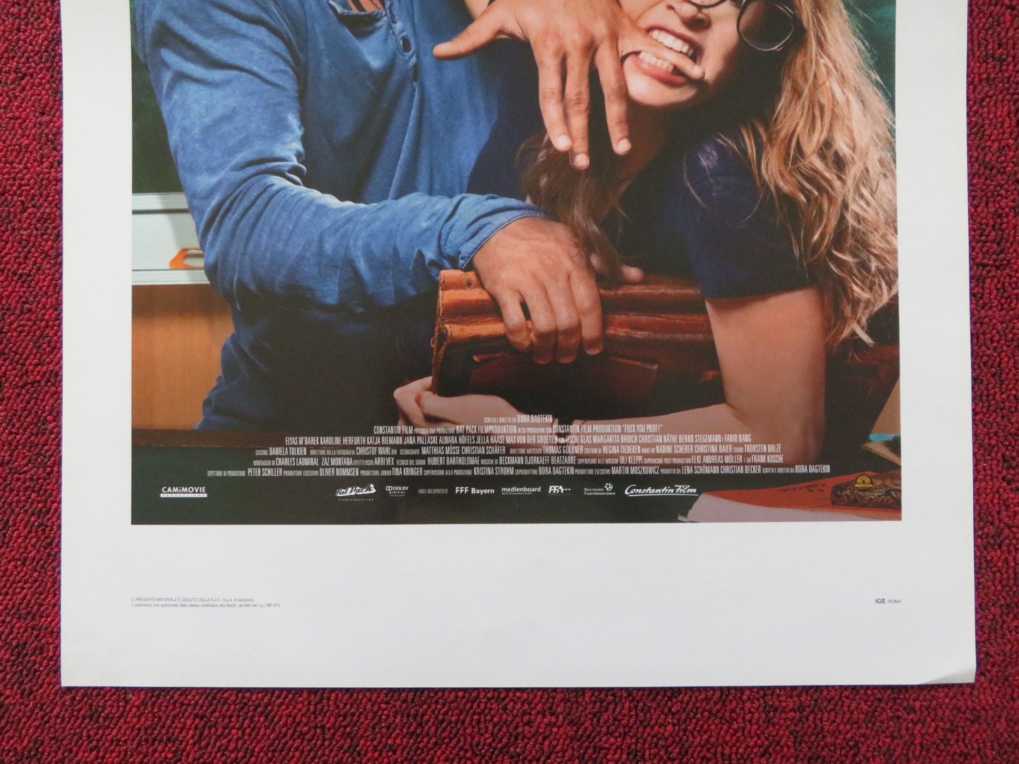 SUCK ME SHAKESPEER ITALIAN LOCANDINA POSTER ELYAS M'BAREK KAROLINE HERFURTH 2013