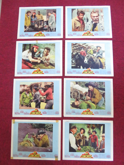 RIO CONCHOS US LOBBY CARD FULL SET RICHARD BOONE STUART WHITMAN 1964