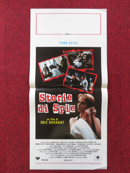 STORIE DI SPIE ITALIAN LOCANDINA POSTER YVAN ATTAL CHRISTINE PASCAL 1994