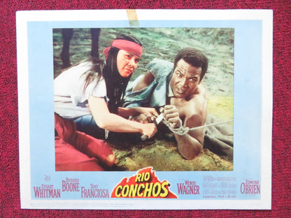 RIO CONCHOS US LOBBY CARD FULL SET RICHARD BOONE STUART WHITMAN 1964