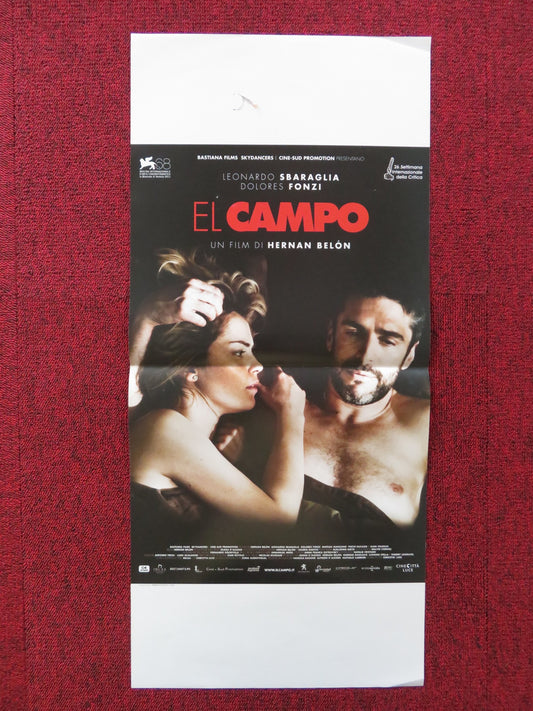 EL CAMPO ITALIAN LOCANDINA POSTER LEONARDO SBARAGLIA DOLORES FONZI 2011